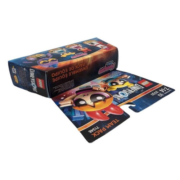 New/Sealed Lego Dimensions 71346 The Powerpuff Girls Team Pack Blossom Bubbles - Picture 3 of 4